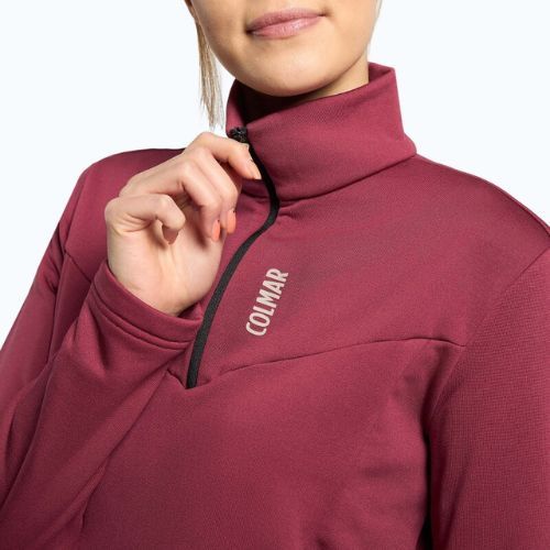Női Colmar fleece pulóver bordó 9334-5WU