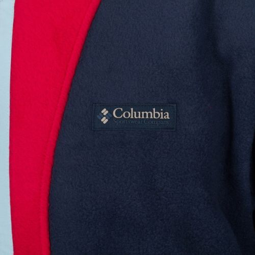 Columbia Back Bowl férfi fleece pulóver piros 1872794