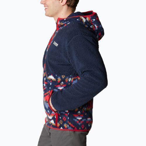 Columbia férfi Backbowl Sherpa fleece pulóver sötétkék 1952403