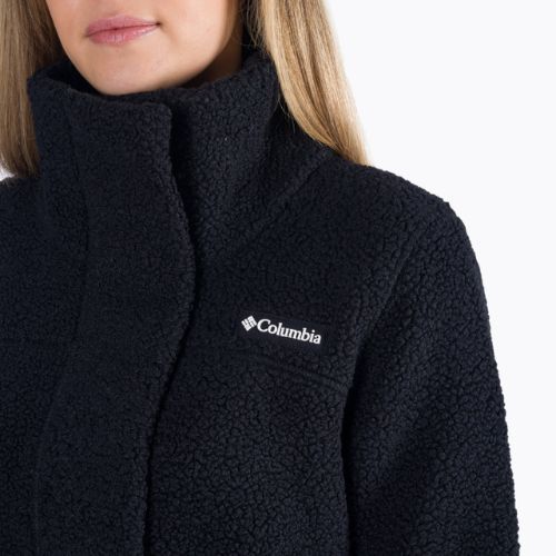 Columbia női Panorama Long fleece pulóver fekete 1862582