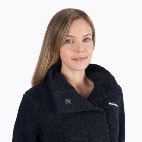 Columbia női Panorama Long fleece pulóver fekete 1862582