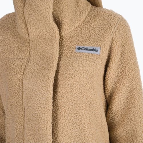 Columbia női Panorama Long barna barna fleece pulóver 1862582