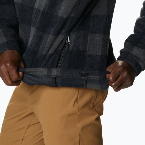 Columbia Steens Mountain Printed férfi gyapjú pulóver fekete 1478231