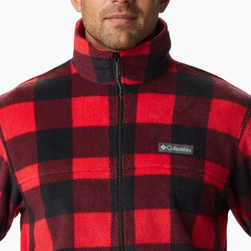 Columbia férfi Steens Mountain Printed fleece pulóver piros 1478231