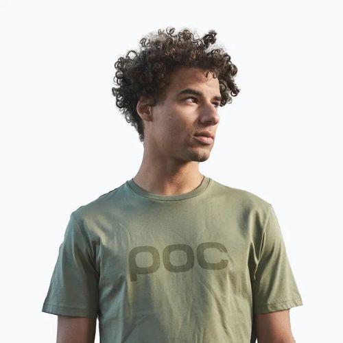 Trekking póló POC 61602 Tee epidote green