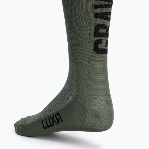 Kerékpáros zokni LUXA Only Gravel zöld LAM21SOGK1S
