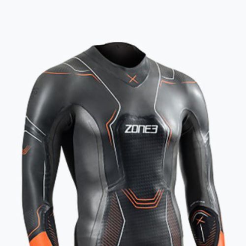 Férfi Zone3 Vanquish-X triatlon búvárruha fekete WS22MVAN101