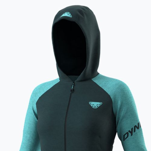 DYNAFIT női fleece 24/7 PTC Zip Hoody kék 08-0000071507