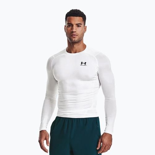 Under Armour férfi hosszú ujjú póló Ua Hg Armour Comp LS fehér 1361524-100