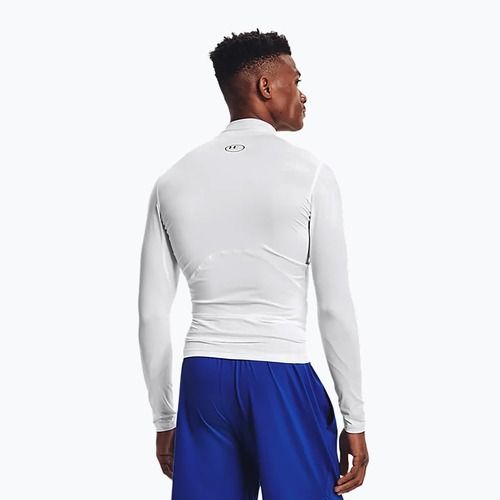 Under Armour férfi hosszú ujjú póló Ua Hg Armour Comp Mock fehér 1369606-100