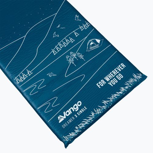 Vango Dreamer Single 3 cm-es önfúvó szőnyeg tengerészkék SMQDREAMEM23A14