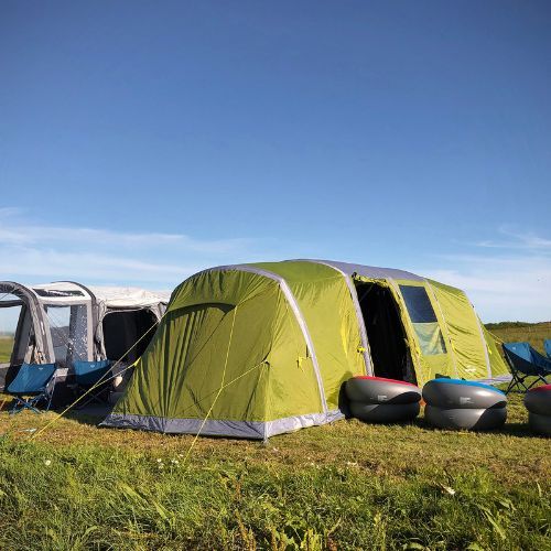 Vango Longleat II Air 800XL zöld TEQLONGAIH09TAS 8 személyes kemping sátor