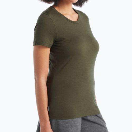 Női trekking póló Icebreaker Tech Lite II zöld IB0A59J90691