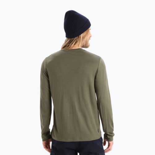 Icebreaker Tech Lite II férfi túrázó póló zöld IB0A56KY0691