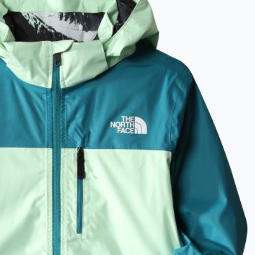 The North Face Teen Snowquest Plus szigetelt türkiz gyermek sí kabát NF0A7X3O