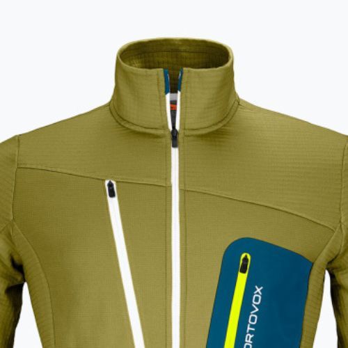 Férfi Ortovox Fleece Grid zöld pulóver 8721200046