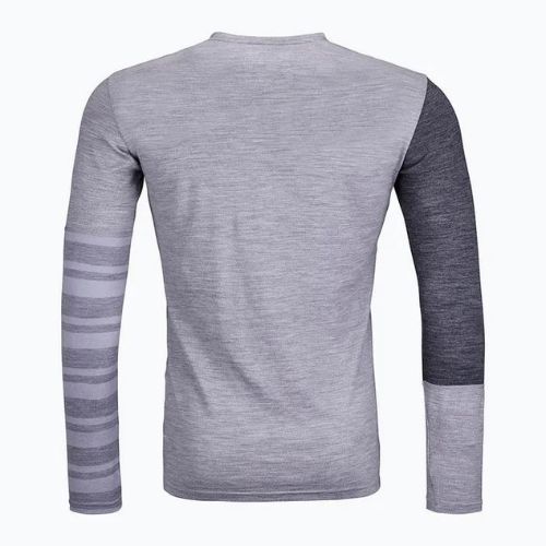Férfi thermo póló Ortovox Rock'N'Wool LS szürke 8410200021