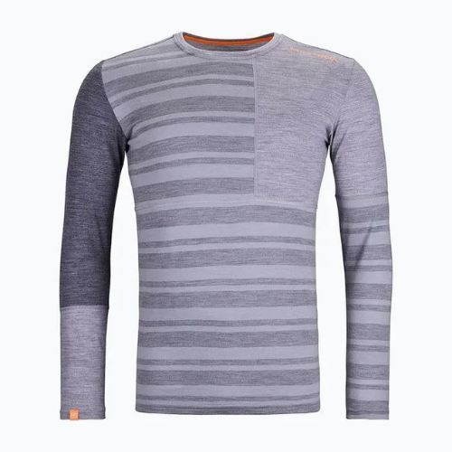 Férfi thermo póló Ortovox Rock'N'Wool LS szürke 8410200021