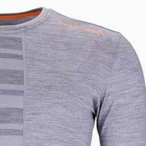 Férfi thermo póló Ortovox Rock'N'Wool LS szürke 8410200021