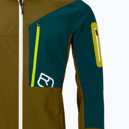 Férfi softshell dzseki Ortovox Berrino zöld 6037200022