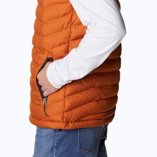 Columbia Powder Lite férfi túrázó ujjatlan barna 1748031