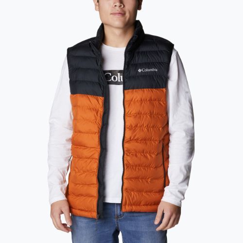 Columbia Powder Lite férfi túrázó ujjatlan barna 1748031