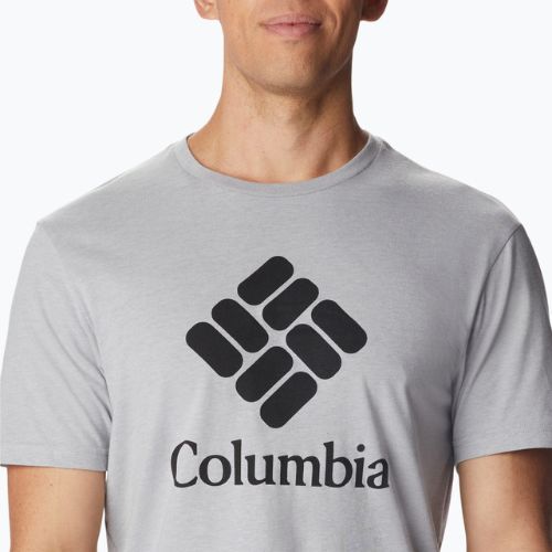 Columbia CSC Basic Logo szürke férfi trekking póló 1680053