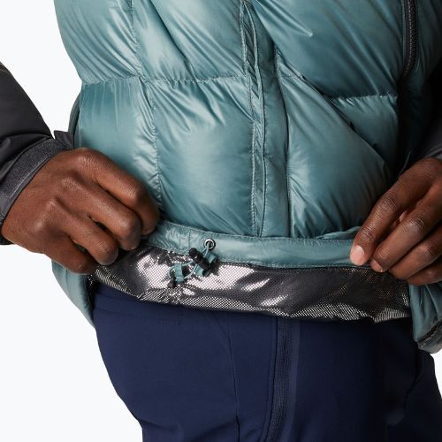 Columbia Pike Lake kapucnis férfi pehelypaplan kabát fekete-szürke 1738032