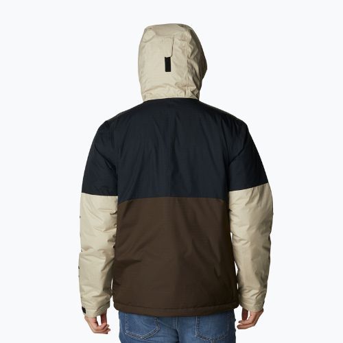 Columbia Point Park Insulated férfi pehelypaplan kabát barna és fekete 1956811