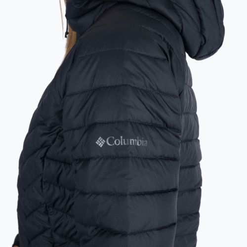 Columbia Powder Lite Hooded női pehelypaplan kabát fekete 1699071