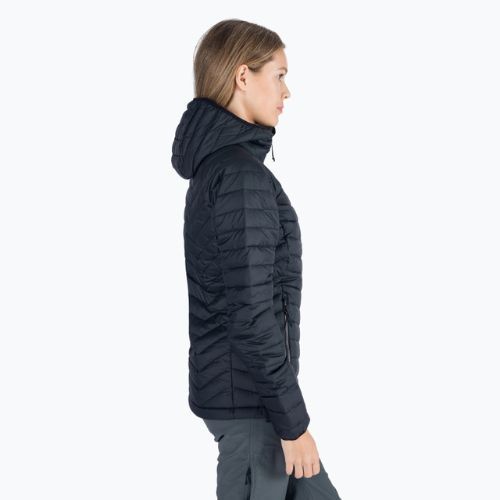 Columbia Powder Lite Hooded női pehelypaplan kabát fekete 1699071