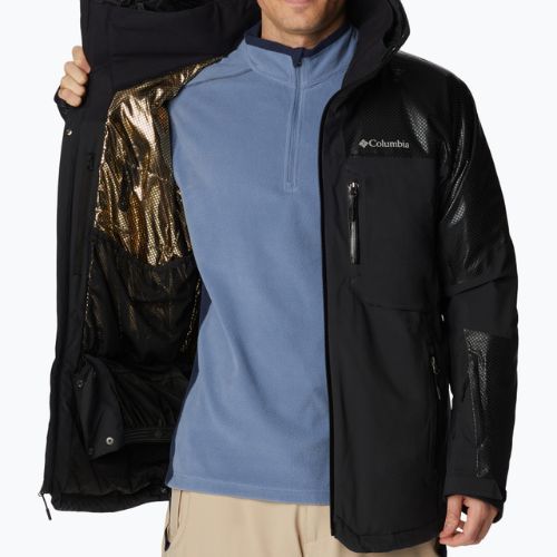 Columbia Snow Slab Black Dot férfi sí dzseki fekete 2008071