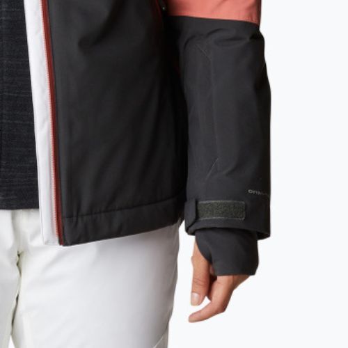 Columbia Snow Slab Blackdot női sí dzseki fekete és piros 2007551
