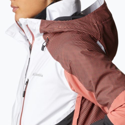 Columbia Snow Slab Blackdot női sí dzseki fekete és piros 2007551