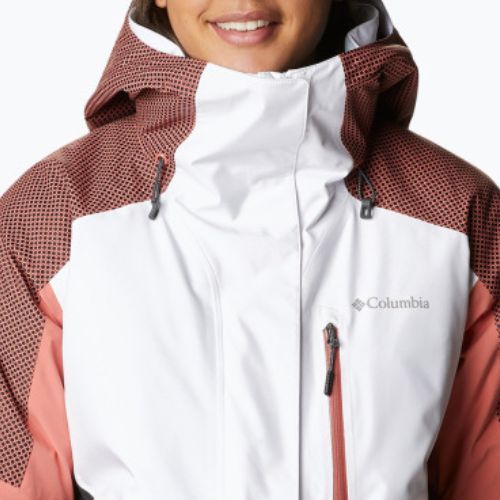 Columbia Snow Slab Blackdot női sí dzseki fekete és piros 2007551
