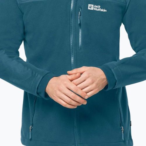 Jack Wolfskin férfi fleece kabát Blizzard kék 1702945