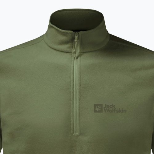 Jack Wolfskin férfi fleece pulóver Taunus HZ zöld 1709522_4129_002