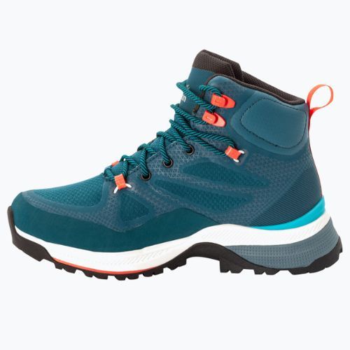 Jack Wolfskin Force Striker Texapore Mid női túrabakancs kék 4038873