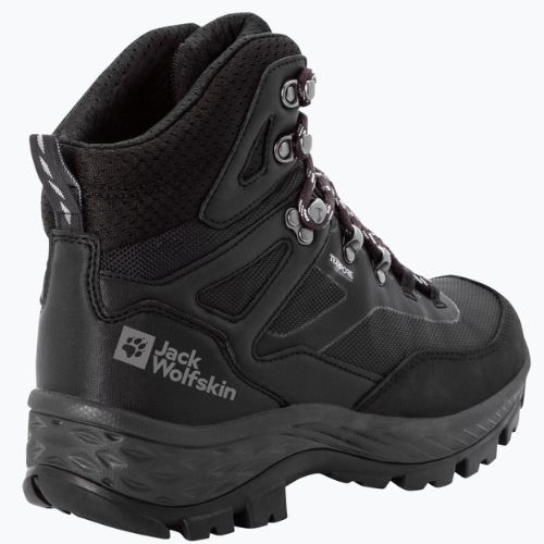 Jack Wolfskin férfi Rebellion Guide Texapore Mid túrabakancs fekete 4053791