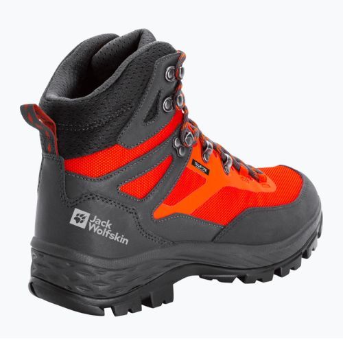Jack Wolfskin férfi túrabakancs Rebellion Guide Texapore Mid narancssárga 4053791