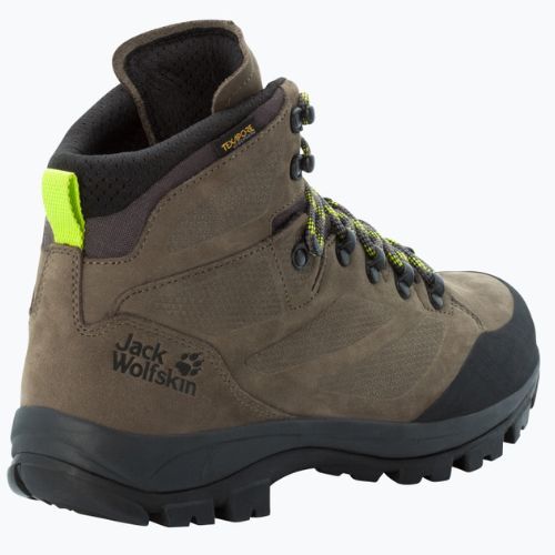 Jack Wolfskin férfi túrabakancs Rebellion Texapore Mid barna 4051171