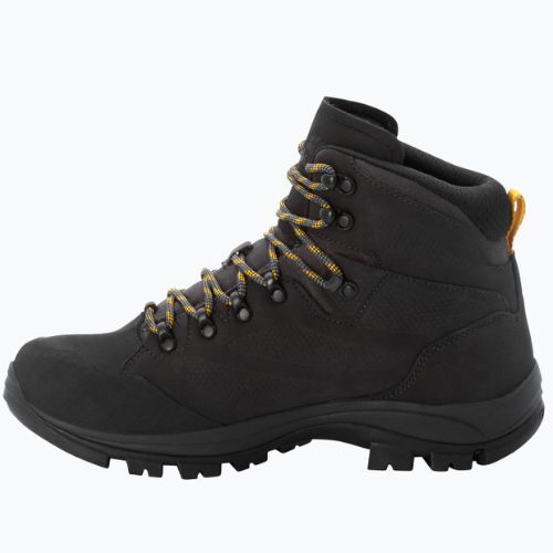 Jack Wolfskin férfi túrabakancs Rebellion Texapore Mid fekete 4051171