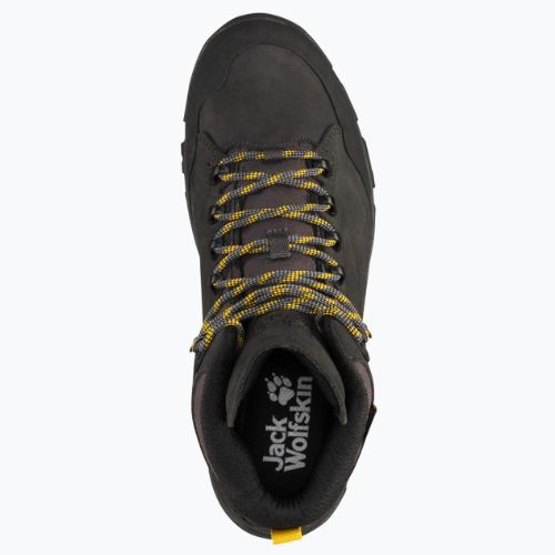 Jack Wolfskin férfi túrabakancs Rebellion Texapore Mid fekete 4051171