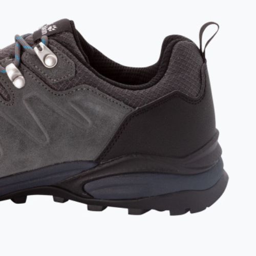 Jack Wolfskin férfi Refugio Texapore Low túrabakancs szürke-fekete 4049851