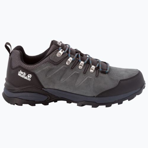 Jack Wolfskin férfi Refugio Texapore Low túrabakancs szürke-fekete 4049851