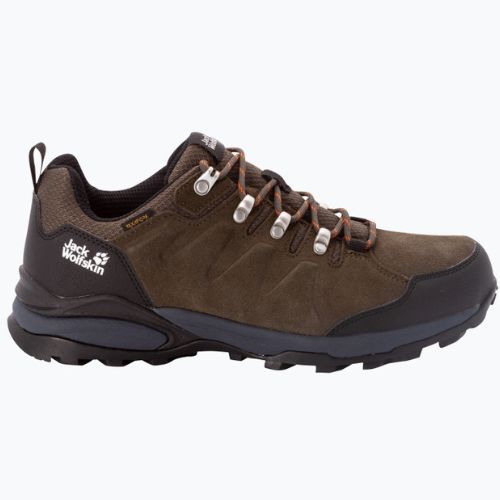 Jack Wolfskin férfi Refugio Texapore Low túrabakancs zöld/fekete 4049851