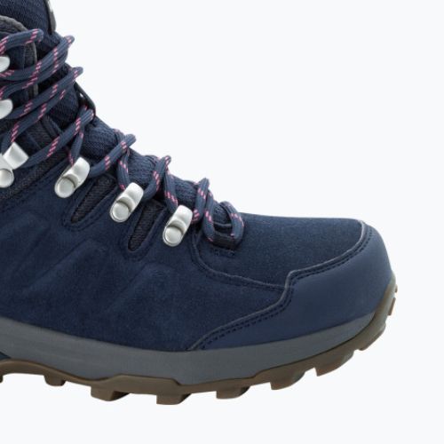 Jack Wolfskin női túrabakancs Refugio Texapore Mid tengerészkék 4050871