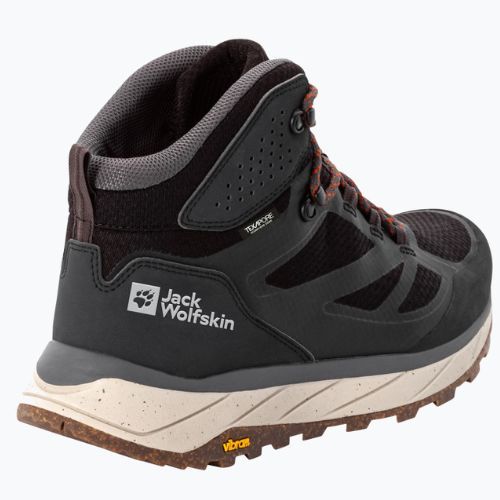 Jack Wolfskin női túrabakancs Terraventure Urban Mid fekete 4053561