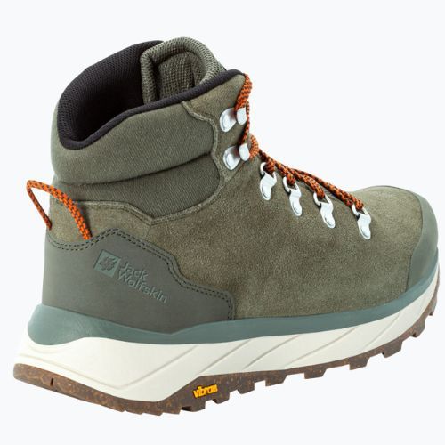 Jack Wolfskin férfi Terraventure Urban Mid trekking csizma zöld 4053561