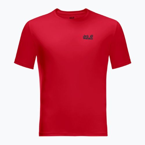 Jack Wolfskin férfi trekking póló Tech piros 1807071_2206